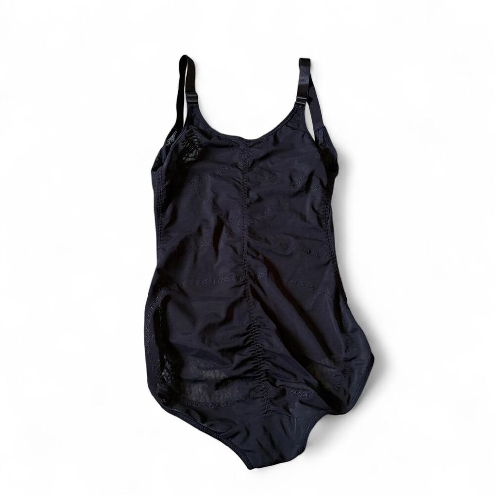 Prima Valentina black bodysuit with lace detailing Size S